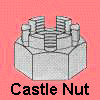 Machine Screw Castle Nut